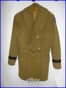 U3B-114 WW 2 US Army Air Force Brigadier General Short Overcoat doeskin AAF 1941