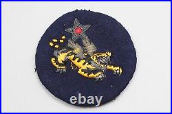 US AAF CATF Early WW2 Flying Tiger Bullion Patch. USP1071