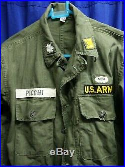 US ARMY WW2 WWII FIELD JACKET Original Period Item Uniform PATCH GENUINE RARE