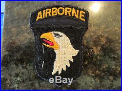 US Army 101st Airborne Division patch with original label 1 Piece D Day