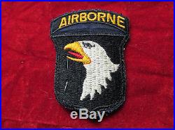 US Army 101st Airborne Division patch with original store tag 1 Piece D Day #B