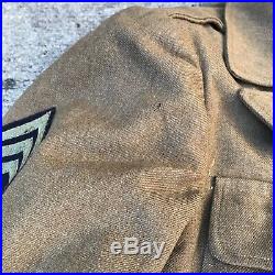 US Army 20th Air Force Ike Jacket WWII WW2 Patches 34