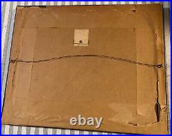 US Army 3rd Armored Division Spearhead Training Award Signed Framed 1956 15x13