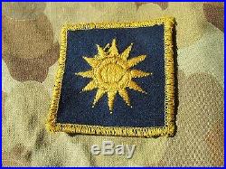US Army 40th Infantry Division patch Yellow Variation yellow border