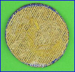 US Army 5th Air Force Theater-Made Bullion Patch Original WW2 WWII