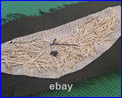 US Army Air Force Authentic WW2 Bullion Thread Flight Wings on Wool Patch
