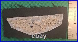 US Army Air Force Authentic WW2 Bullion Thread Flight Wings on Wool Patch