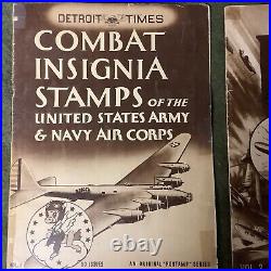 US Army Air corps / WW2/ Stamp Album COMPLETE RARE