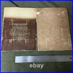 US Army Air corps / WW2/ Stamp Album COMPLETE RARE
