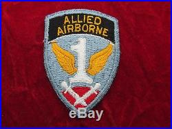 US Army Allied Airborne patch with original store tag