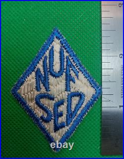 US Army Authentic WW2 Chinese Language School Nuf Sed Patch