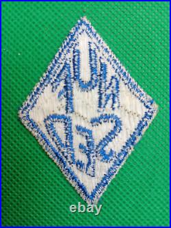 US Army Authentic WW2 Chinese Language School Nuf Sed Patch