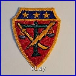 US Army Japan War Trials Japanese made patch B0001