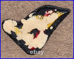US Army Pathfinder Cloth Patch Black Twill Cut Edge Type Military Insignia