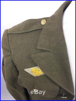 US Army WW2 11TH AIRBORNE Jacket Pants Hat Uniform Patches Coat USA History