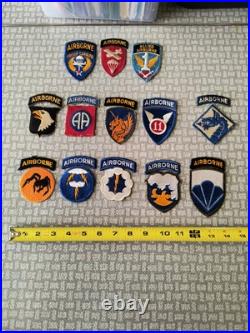 US Army WW2 AIRBORNE Patch Set