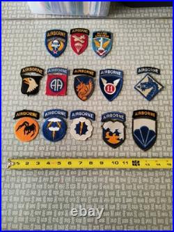 US Army WW2 AIRBORNE Patch Set