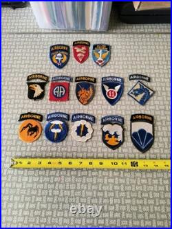 US Army WW2 AIRBORNE Patch Set