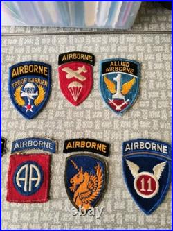 US Army WW2 AIRBORNE Patch Set