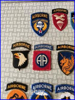 US Army WW2 AIRBORNE Patch Set