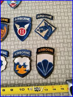 US Army WW2 AIRBORNE Patch Set