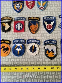 US Army WW2 AIRBORNE Patch Set
