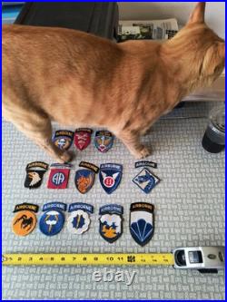 US Army WW2 AIRBORNE Patch Set