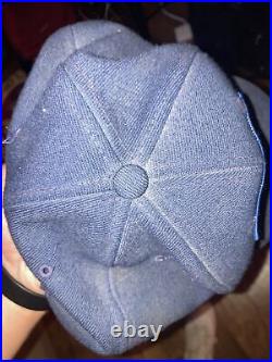 US Army WW2 ITALIAN THEATER MADE BULLION 88TH ID BLUE DEVIL Vintage Hat