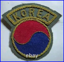 US Army Yin Yang KOREA Bullion Shoulder Patch