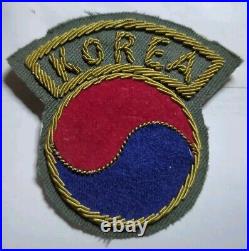 US Army Yin Yang KOREA Bullion Shoulder Patch