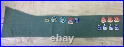 US Military Army Uniform Patches Ranks Insignia, Vintage Military DUI, WWII