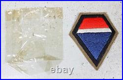 US WW2 Bullion 12th Army Group Patch Cellophane FROM GERMAN TAILOR BOOK B41