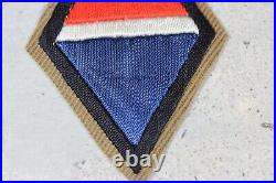 US WW2 Bullion 12th Army Group Patch Cellophane FROM GERMAN TAILOR BOOK B41