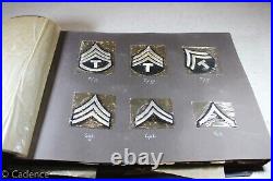 US WW2 Bullion 12th Army Group Patch Cellophane FROM GERMAN TAILOR BOOK B41
