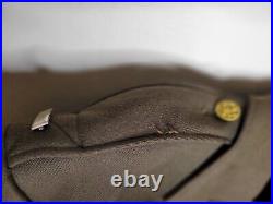 US WWII Officer's Belted Service Coat, 1942, 2nd infantry, 5th Army Signal Corp