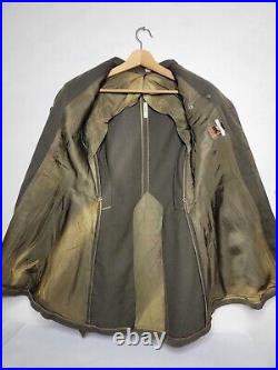 US WWII Officer's Belted Service Coat, 1942, 2nd infantry, 5th Army Signal Corp