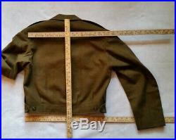 US WWIi Army Corporal Mens Uniform Ike Jacket, Complete Uniform Patches Insignia