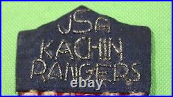 US World War II Army USA KACHIN RANGERS Sleeve Patch