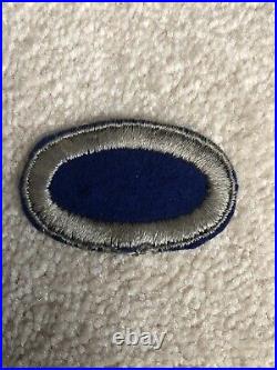 Unused Original WW2 US Army 325 Glider Infantry Felt Jump Wing Oval Patch