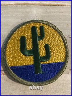 Us Army Patch 103rd INFANTRY DIVISION ww2 original patch Snowy Back