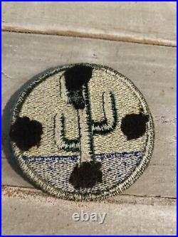 Us Army Patch 103rd INFANTRY DIVISION ww2 original patch Snowy Back