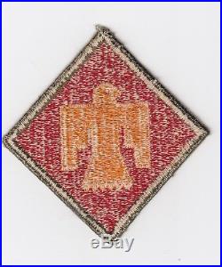 Us Army Patch 45th Infantry Division Od Border Original Wwii