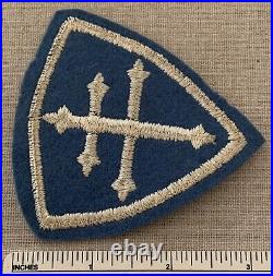 VTG 1940s WWII US UNITED STATES Army 79th Infantry Division FELT PATCH Badge