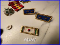 VTG US Army Military Patch pins Buttons Mixed Lot over 258 WWII Korea Vietnam
