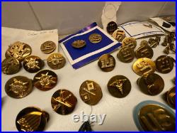 VTG US Army Military Patch pins Buttons Mixed Lot over 258 WWII Korea Vietnam