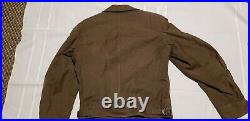 VTG U. S. WWII WW2 1944 ARMY ENLISTED MENS UNIFORM IKE JACKET withPATCHES SIZE 36L