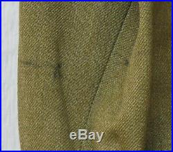 VTG WWII WW2 MILITARY DRESS UNIFORM US ARMY ARTILLERY NAMED NUMBERED b48c ST135