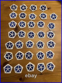 V Corps (5th Corps) U. S. Army Shoulder Patch Insignia (34) Badges