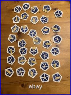 V Corps (5th Corps) U. S. Army Shoulder Patch Insignia (34) Badges