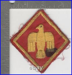 Variation # 22 Italian Made WW 2 US Army 45th Infantry Division Patch Inv# K0778